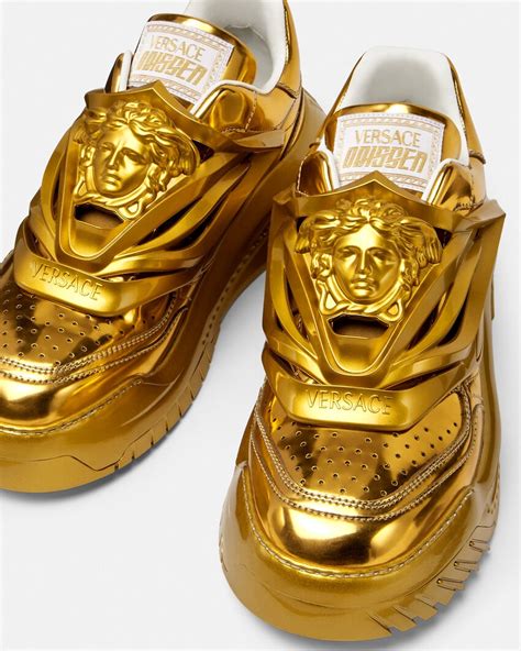 versace sneaker low oro|gianni Versace sneakers.